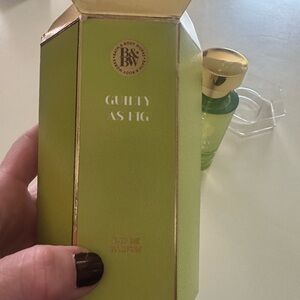 Guilty As Fig Eau de Parfum - Green Bath and Body Works Brand New